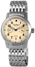 Automatik Herrenuhr Edelstahl Armband silber Datum Engelhardt