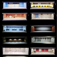 Diorama 1/43/64 Garage Modell