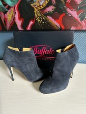 Buffalo Leder Stiefel Boots Stiefelette Heels Größe 39, 2 x getragen, Wie Neu