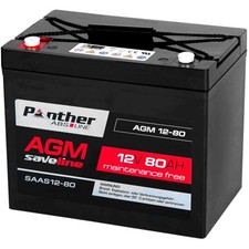 Panther AGM Akku 80Ah 12V