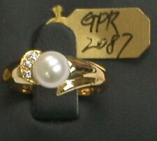 Schöner Perlenring Damenring