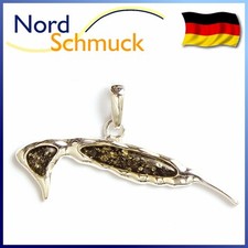 Bernstein Anhänger Insel