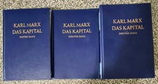 "Das Kapital", alle 3 Bände, Karl Marx, gut erhalten