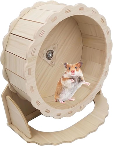 Laufrad hamster 15cm holz - laufrad,
