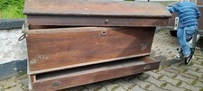 Eichentruhe Groß Historisch