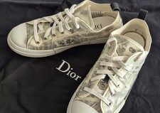 Christian Dior Schuhe Sneaker Newspaper B23 Gr.44 Herren