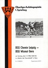 1.5.83 Wismut Gera- Chemie Leipzig