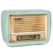 Blech-Deko Spardose Radio