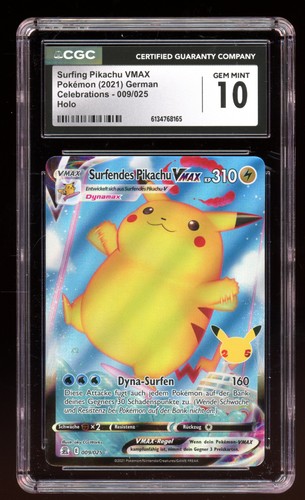 Surfendes pikachu vmax 009 - vmax,