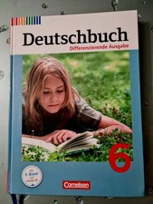 BUCH SCHULE DEUTSCHBUCH 6 CORNELSEN DIFFERENZIERENDE AUSGABE SEHR GUT 