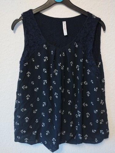 Lucky star dunkelblaues - , top