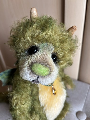Künstlerteddy drache urmel - kÜnstlerteddy,