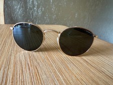 RAY BAN Sonnbrille  - Damen - Model Round Metal - Gold 