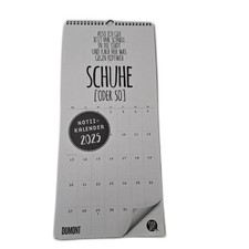 DUMONT Funi Smart Art 2025 Notizkalender 22x49,5cm Planer lustigen Sprüchen Groß