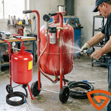 Sandstrahlanlage Mobil 38L mit