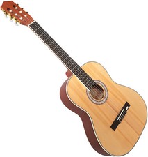 Konzertgitarre 7/8 Massiv-Holz