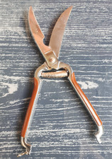 Geflügelschere - Spirale Edelstahl - verchromt - Feder GUT