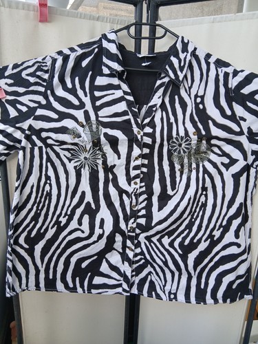 Bluse shirt tunika animalprint - tunika,