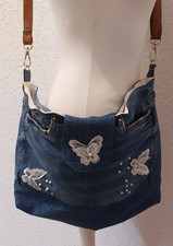 Upcycling Unikat Handarbeit Jeanstasche