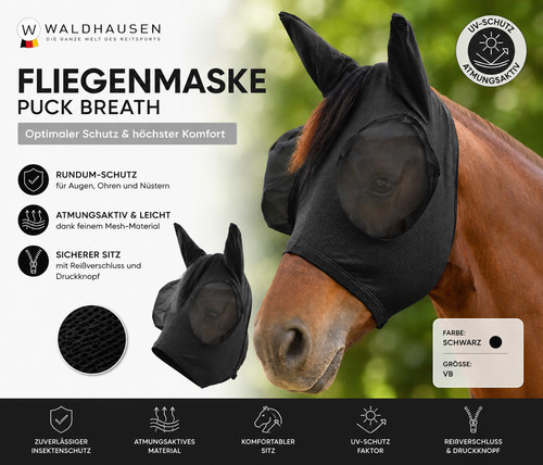 Fliegenmaske pferd waldhausen - fliegenmaske,