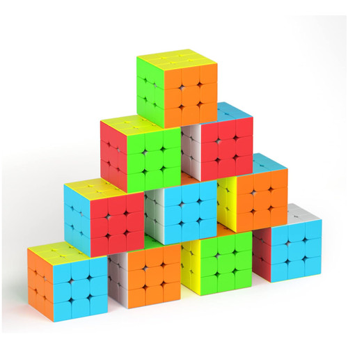 Zauberwürfel set 10er pack - set,
