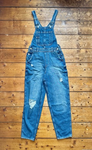 Denim latzhose jeans blau - h&m,