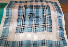 original burberry schal,Halstuch Damen,  blau / weiß,gebraucht, sehr gut!