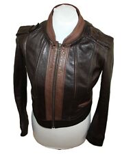 LEVI'S LEVIS LEDER JACKE DAMEN SOMMERJACKE LUXUS SAMPLE / PROBE SELTEN GR S