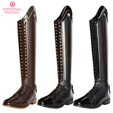 Imperial Riding Reitstiefel Leder mit Schnürung IRHOlania Dressur Lang/Regular