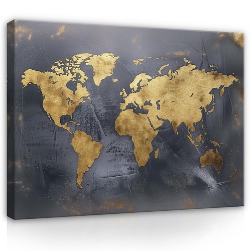 Weltkarte kinder leinwand - kinder,