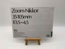Nikon 35-105mm f/3.5-4.5 Zoom Nikkor Ai-S Bedienungsanleitung Deutsch