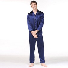 NEU Herren Pyjama Schlafanzug