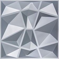 3d Wandpaneele 12 Stück Grau