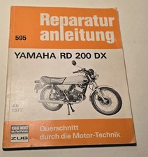 Reparaturanleitung Yamaha RD200 DX RD 200 DX Bucheli 595 ab 1977 H002-8