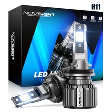 Paar H11/H8/H9 LED Scheinwerfer Kit 6500K 1:1 Halogen Mit Zulassung 15000LM Wei