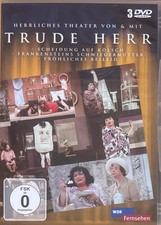 Trude Herr - Herrliches Theater von und mit Trude Herr [3 DVDs] DVD Rarität WDR