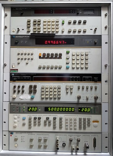 Transmitter and receiver test - and,