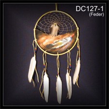 Special Painting Traumfänger, Indianer Dreamcatcher Feder 22x40cm (DC127-1)