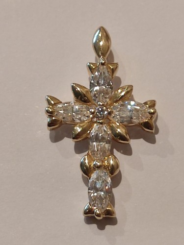 585 gelbgold anhänger - er,