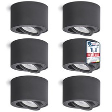 6x SMOL Aufbaustrahler mit LED