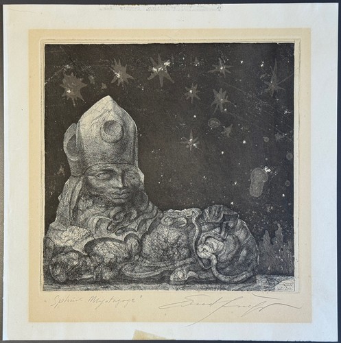 Ernst fuchs sphinx - ernst, „sphinx