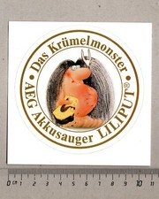 Aufkleber/Sticker AEG Akkusauger LILIPUT Krümelmonster