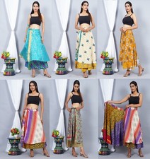 Vintage Sari Magic Wrap Skirts