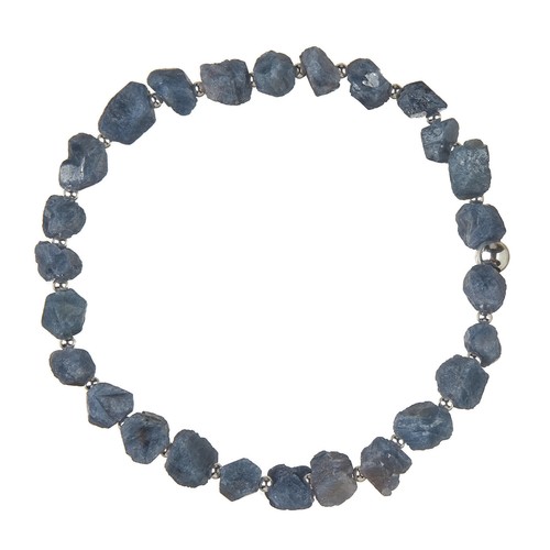 Saphir armband blau safir - saphir,