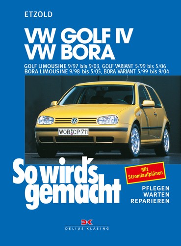 Reparaturanleitung golf vw - golf, 4