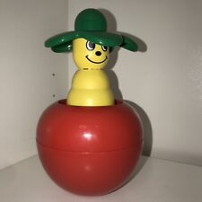 LEGO DUPLO Spieluhr Primo Apfel ? mit Wurm ? Raupe Vintage ? rot gelb grün