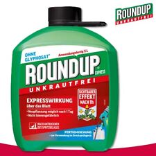 Roundup Unkrautfrei 5L Express (AC) Fertigmischung Bekämpfung Beet Garten