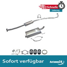 Auspuffanlage für PEUGEOT 206 Combi, SW 1.1/1.4/1.6 ab.Bj.2002- Auspuff