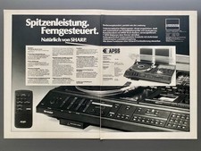 Sharp HiFi Stereo Musik Center Stereoanlage 1978 Vintage Ad Werbung Reklame