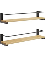 Gewürzregal Wandmontage 2er